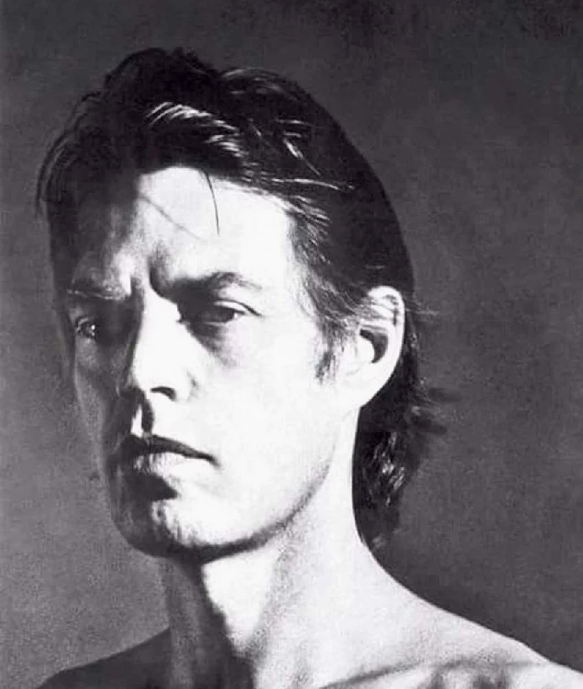 Mick Jagger en las sesiones de Tattoo You